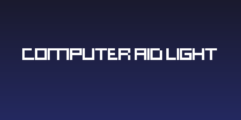 Computer Aid Light Social Header
