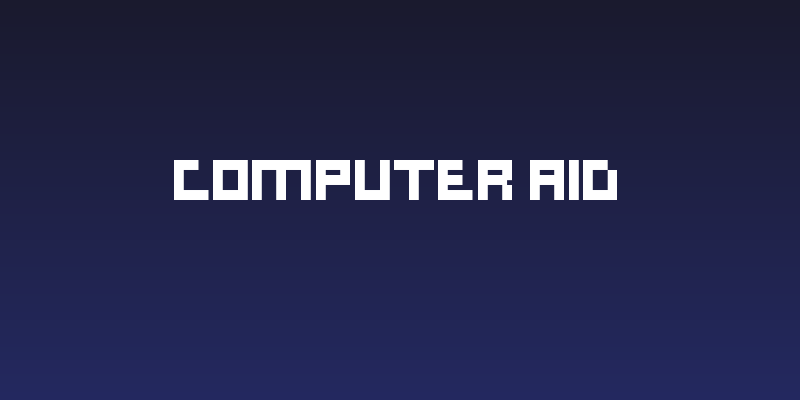 Computer Aid Social Header