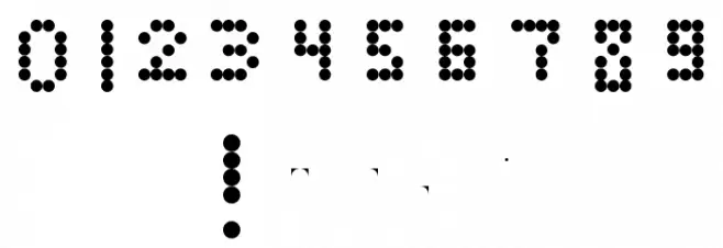 Computer Art Project Try 2 Regular خط محارف أخرى