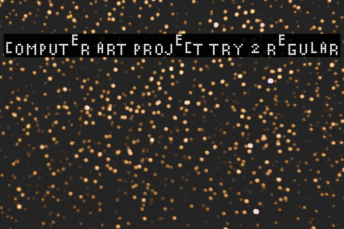 Computer Art Project Try 2 Regular Example 1