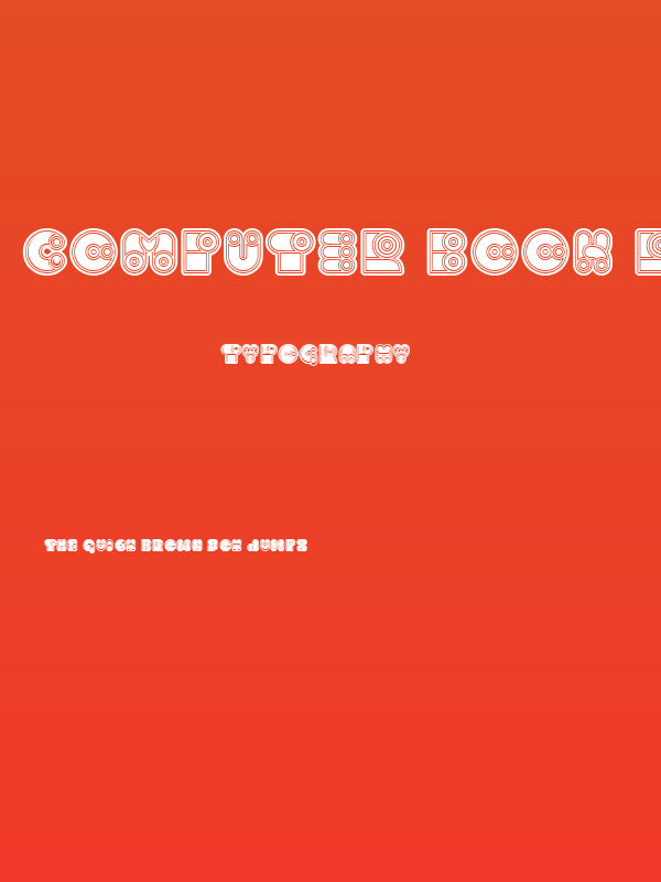Computer Book Regular Poster