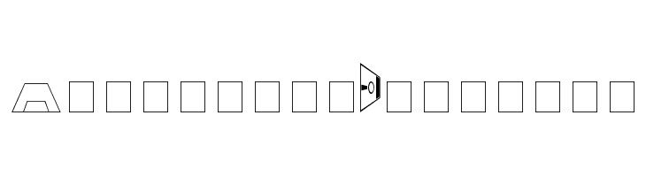 Computer Dingbats Font