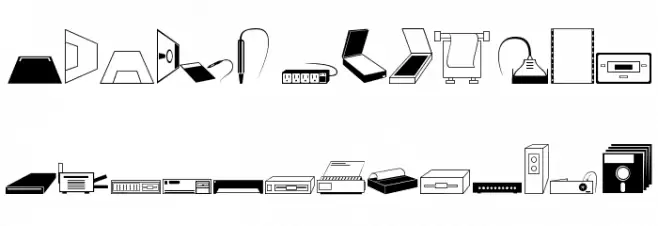 Computer Dingbats フォント 大文字