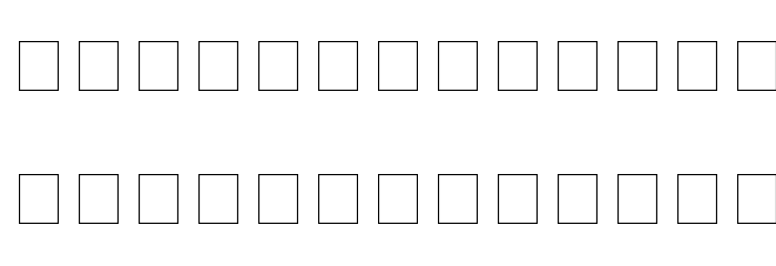 Computer Dingbats Font LOWERCASE