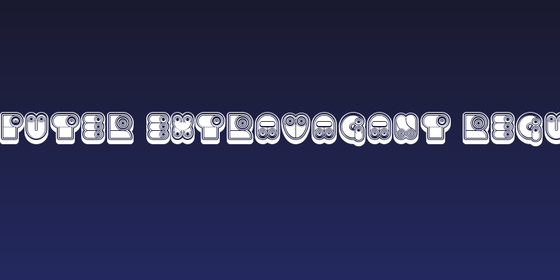 Computer Extravagant Regular Social Header