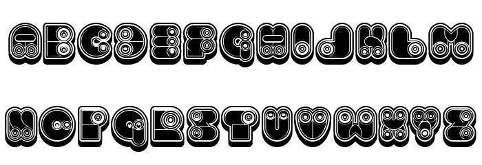 Computer Extravagant Regular Font LOWERCASE