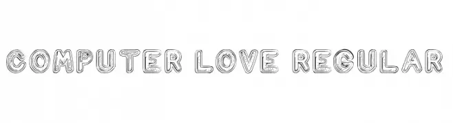 Computer Love Regular  baixar fontes gratis