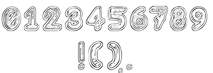 Computer Love Regular Font OTHER CHARS
