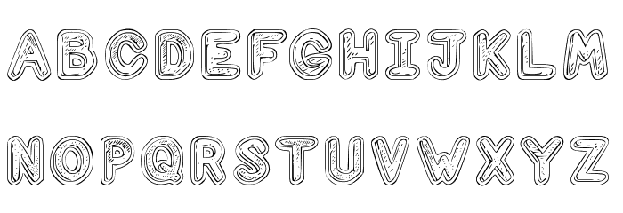 Computer Love Regular Font LOWERCASE