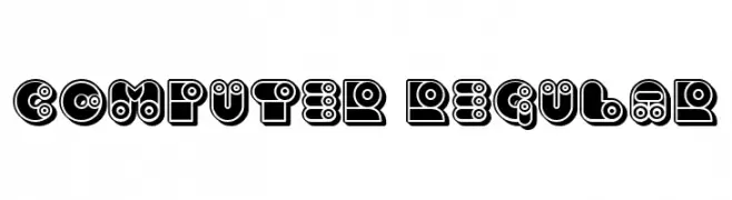 Computer Regular  免费字体下载