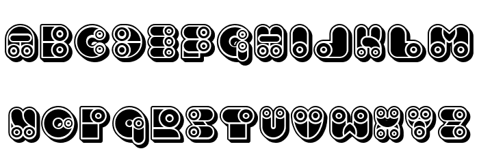 Computer Regular Font LOWERCASE
