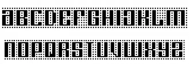 ComputerAmok خط أحرف كبيرة