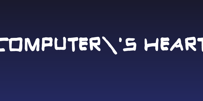 Computer's Heart Social Header
