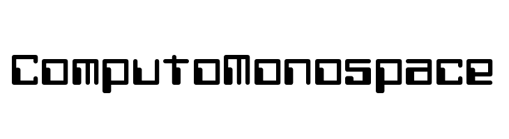 Computo Monospace Font - FFonts.net