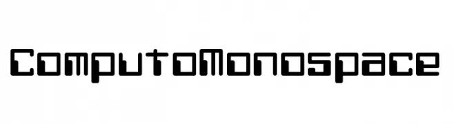 Computo Monospace  Frei Schriftart Herunterladen