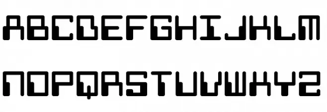 Computo Monospace Polices MAJUSCULES