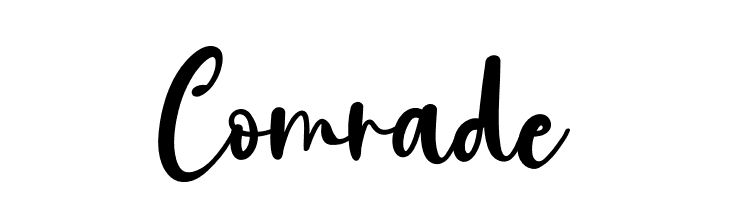 Comrade  font caratteri gratis