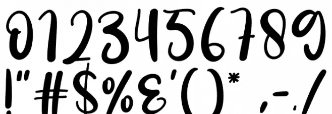 Comrade Font OTHER CHARS
