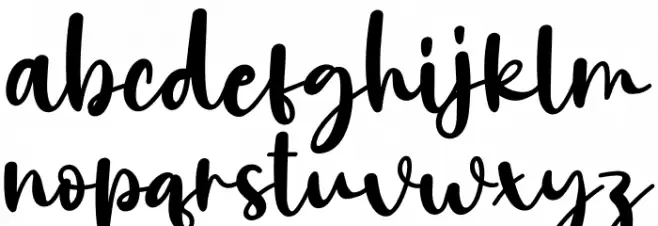 Comrade Font LOWERCASE