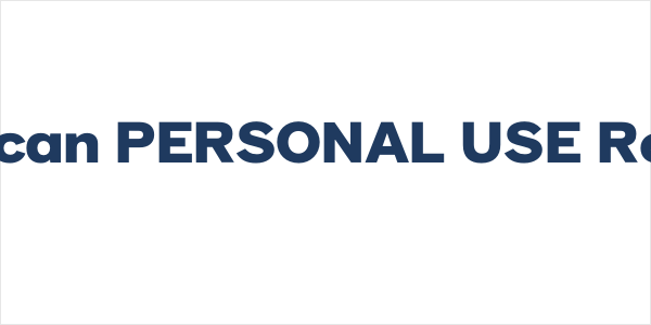 Comucan PERSONAL USE Regular Logo