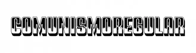 Comunismo Regular  नि: शुल्क फ़ॉन्ट्स डाउनलोड