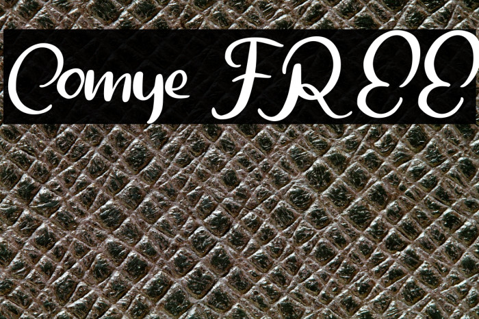 Comye FREE Example 2