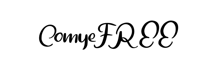 ComyeFREE  font caratteri gratis