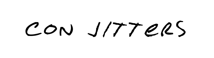 Con Jitters  フリーフォントのダウンロード