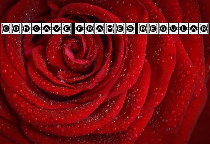 Concave Frames Regular Example 1