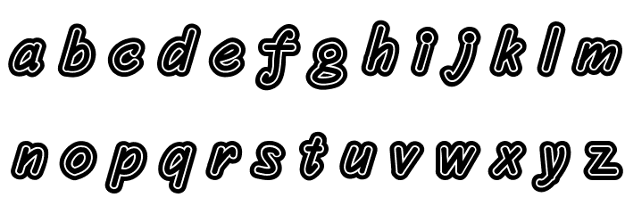 Concealadri Font LOWERCASE