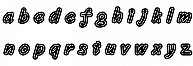 Concealadri 字体 小写