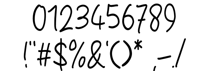 Concept Draft Font OTHER CHARS