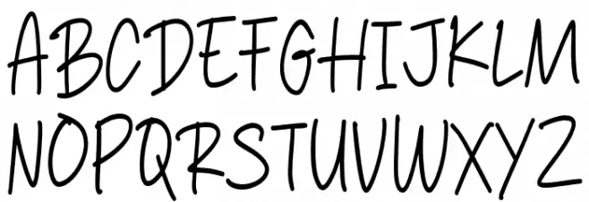 Concept Draft 字体 大写
