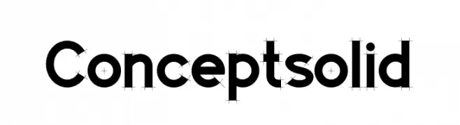 Concept solid  Fuentes Gratis Descargar