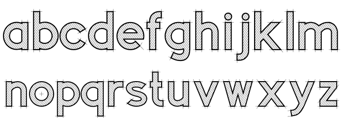 Concept Font LOWERCASE
