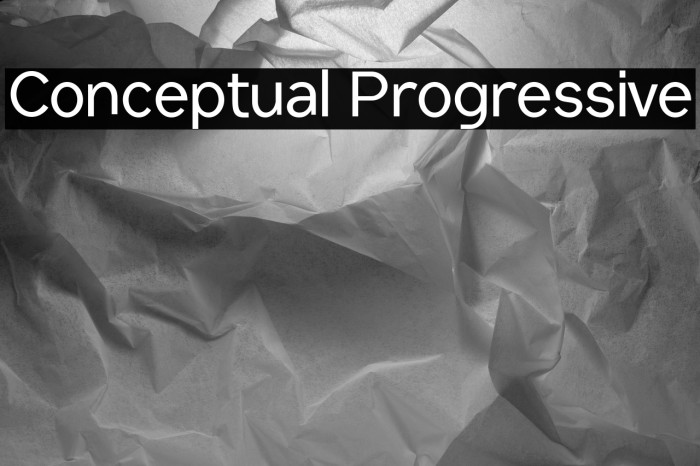 Conceptual Progressive Example 2