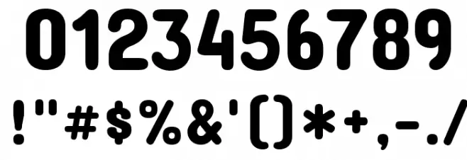 Concert One Font OTHER CHARS