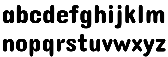 Concert One Font LOWERCASE