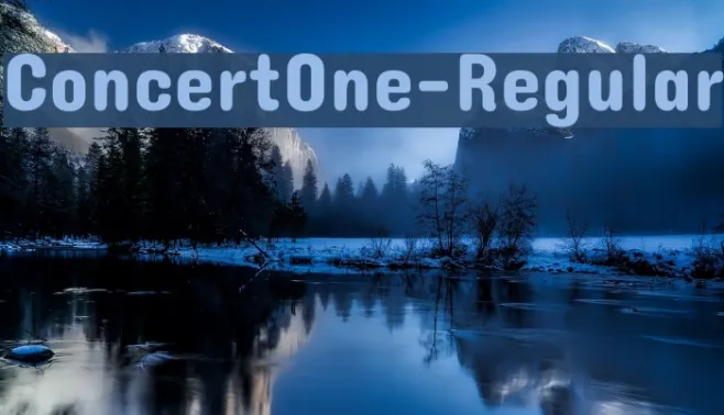ConcertOne-Regular Example 2