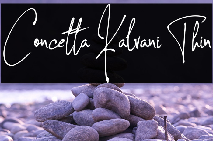 Concetta Kalvani Thin Example 2