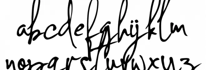 Concetta Kalvani Thin 字体 小写