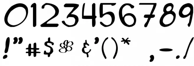 Concetta Шрифта ДРУГИЕ символов