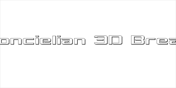 Concielian 3D Break Logo