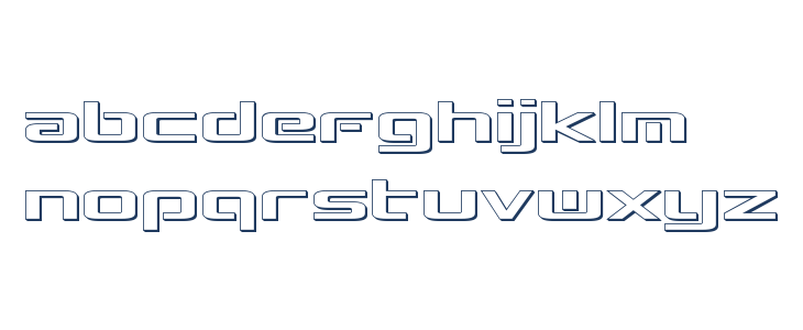 Concielian 3D Break Lowercase