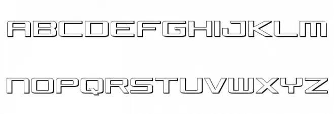 Concielian 3D Schriftart Groß
