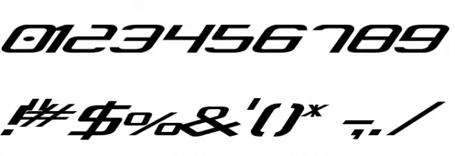 Concielian Alpha Schriftart Anderer Schreiben