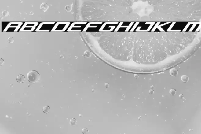 Concielian Bold Italic Font examples