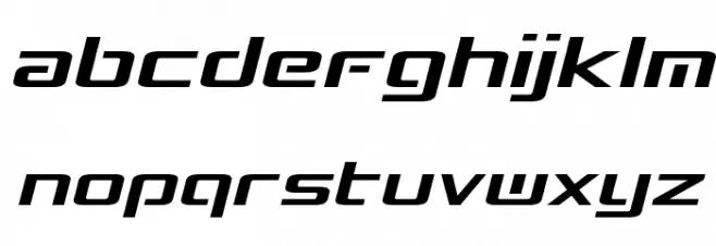 Concielian Break Condensed Semi-Italic  