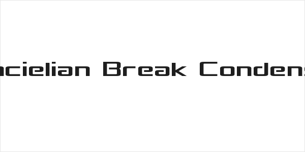 Concielian Break Condensed Logo