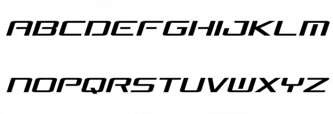 Concielian Break Semi-Italic خط أحرف كبيرة